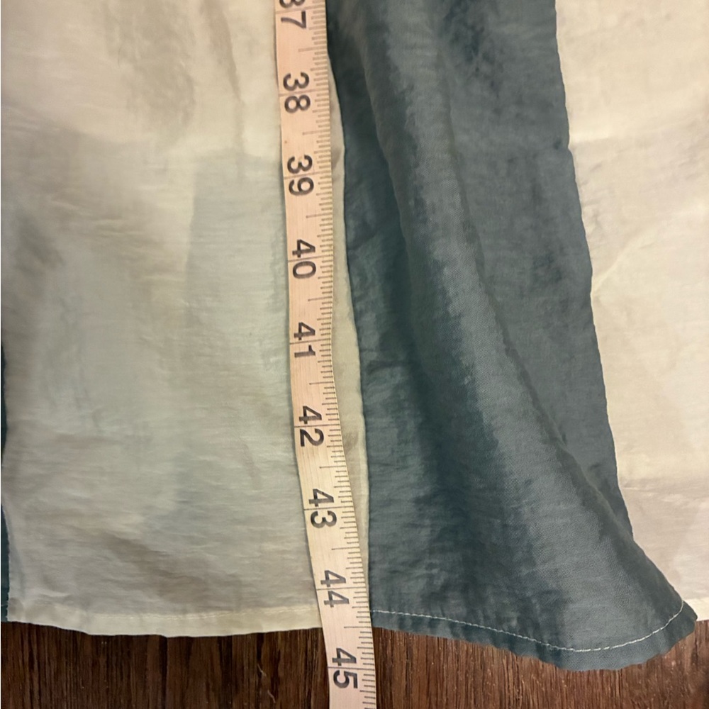 Madewell Pleated Midi Dress in Overcast (Blue and White Stripe) - Size 6 - Picture 16 of 16